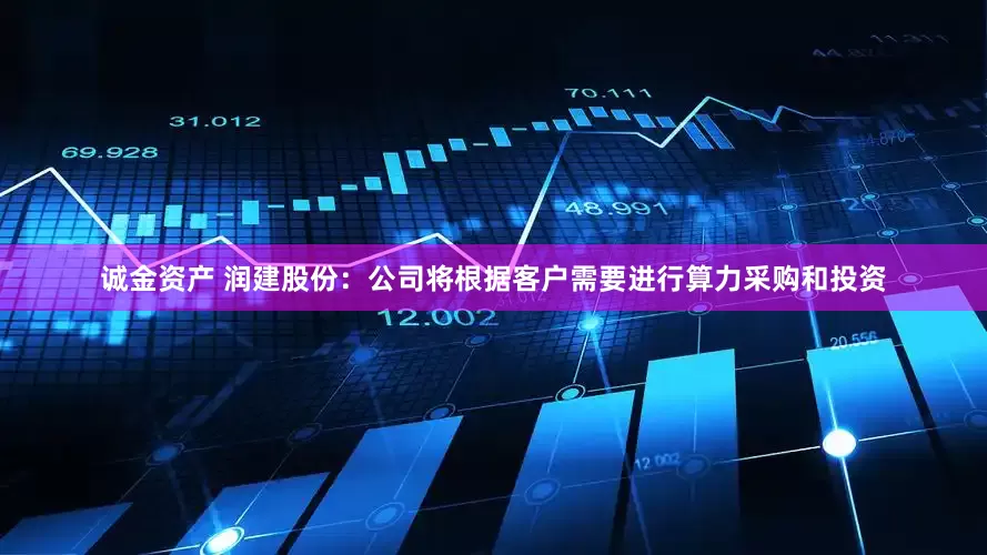 诚金资产 润建股份：公司将根据客户需要进行算力采购和投资